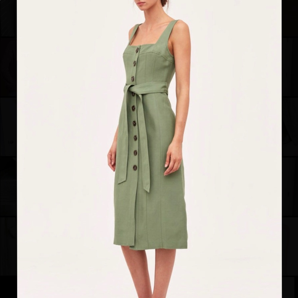 [NWoT] C/MEO Occurrence Button-Up Midi Dress - Picture 2 of 16